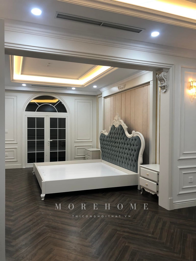 Thi công nội thất phòng ngủ mang tới sự thoải mái, tiện nghi nhất cho gia chủ trong quá trình sử dụng hằng ngày được sắp xếp khoa học mang lại thẩm mỹ cao cho không gian